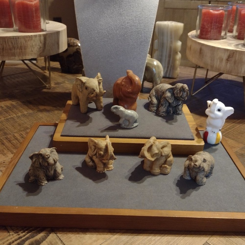 Carved Elephant Collection - Picture 4 of 14
